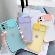 Load image into Gallery viewer, Camera Lens Protect Phone Case For iPhone 11 12 Pro Max X XS XR Xs Max Mate Clear Hard PC Cover For iPhone 12 Mini 6 6s 7 8 Plus - Rasmarv