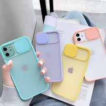 Load image into Gallery viewer, Camera Lens Protect Phone Case For iPhone 11 12 Pro Max X XS XR Xs Max Mate Clear Hard PC Cover For iPhone 12 Mini 6 6s 7 8 Plus eprolo