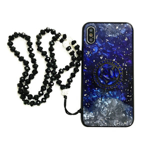 Case For Huawei Huawei P20 / Huawei P20 Pro / Huawei P30 Rhinestone / with Stand / Ring Holder Back Cover Solid Colored Soft TPU - Rasmarv