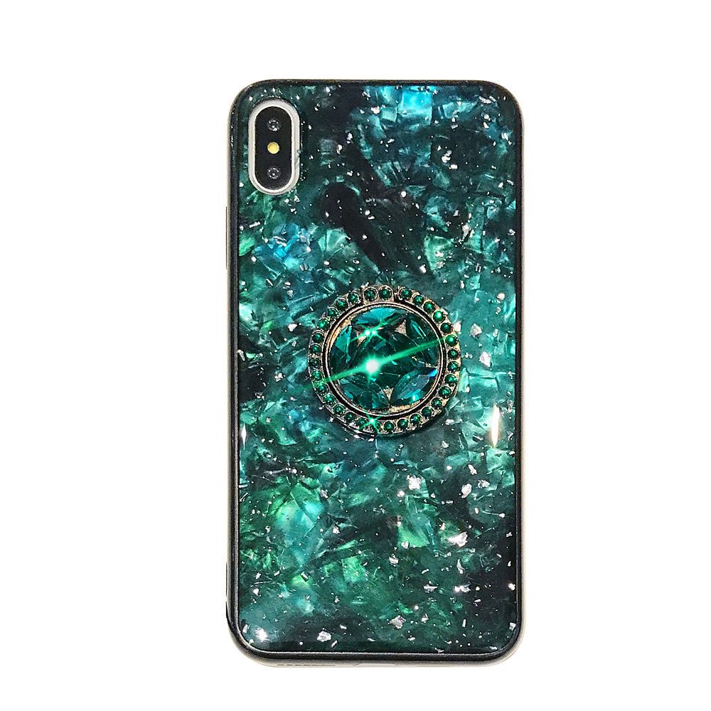 Case For Huawei Huawei P20 / Huawei P20 Pro / Huawei P30 Rhinestone / with Stand / Ring Holder Back Cover Solid Colored Soft TPU - Rasmarv