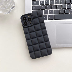 Stereo Lattice Phone Cover For Apple iPhone 14promax Phone Case eprolo