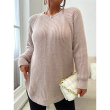 Load image into Gallery viewer, Solid Color Pullover Knitted Loose Sweater For Women - Rasmarv