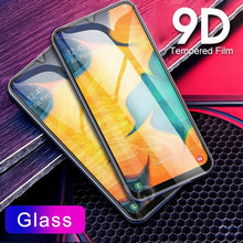 Load image into Gallery viewer, 9D Curved Tempered Glass on the For Samsung Galaxy A30 A50 A10 Screen Protector on For Samsung M10 M20 M30 Protective Glass Film - Rasmarv