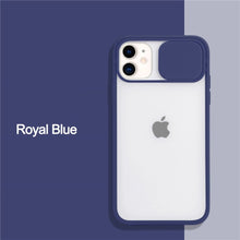 Load image into Gallery viewer, Camera Lens Protect Phone Case For iPhone 11 12 Pro Max X XS XR Xs Max Mate Clear Hard PC Cover For iPhone 12 Mini 6 6s 7 8 Plus - Rasmarv