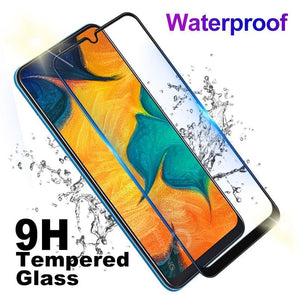 9D Curved Tempered Glass on the For Samsung Galaxy A30 A50 A10 Screen Protector on For Samsung M10 M20 M30 Protective Glass Film - Rasmarv