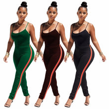 Load image into Gallery viewer, Fashion two piece set tracksuit women clothes Plus size Sexy halter top and pants - Rasmarv