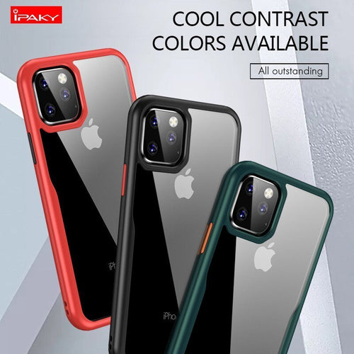 Applicable to Apple 11 mobile phone shell new iphone11 6.1 protective cover shatter - resistant 6.5 lanyard transparent soft shell - Rasmarv