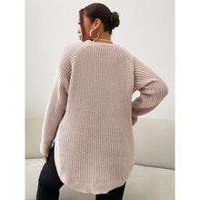 Load image into Gallery viewer, Solid Color Pullover Knitted Loose Sweater For Women - Rasmarv