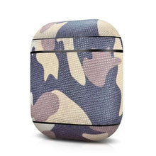 Load image into Gallery viewer, Camouflage Leather Earphone Case For Apple Airpods Airpod Accessories Dust - proof Protective Cover Bluetooth Headphone Case Decor - Rasmarv