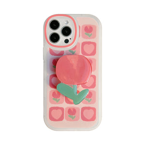 Tulips iPhone 13 Cases Precise Hole Position PVC Mobile Phone Soft Case eprolo