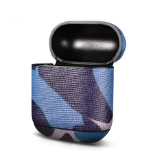 Load image into Gallery viewer, Camouflage Leather Earphone Case For Apple Airpods Airpod Accessories Dust - proof Protective Cover Bluetooth Headphone Case Decor - Rasmarv