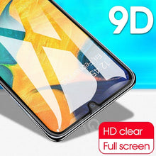 Load image into Gallery viewer, 9D Curved Tempered Glass on the For Samsung Galaxy A30 A50 A10 Screen Protector on For Samsung M10 M20 M30 Protective Glass Film - Rasmarv