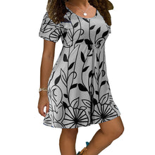 Load image into Gallery viewer, Women&#39;s Trendy Short Sleeve Dress | Perfect for Spring and Summer