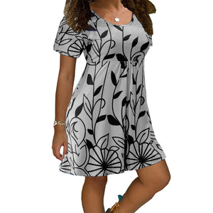 Women's Trendy Short Sleeve Dress | Perfect for Spring and Summer