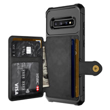 Load image into Gallery viewer, for Samsung Galaxy S10 Plus S10e Note 9 Credit Card Case PU Leather Flip Wallet Photo Holder Hard Back Cover eprolo