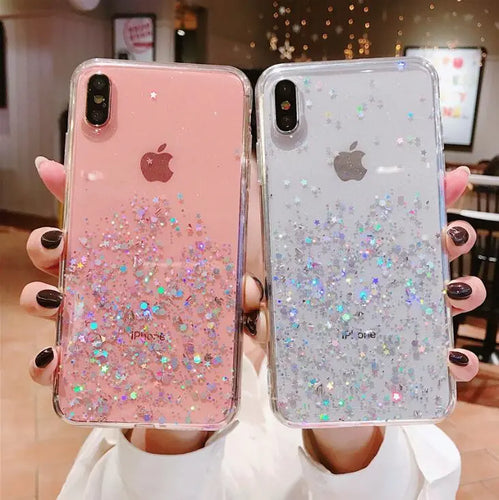 Night Shining Glitter Case Sequin iPhone Case eprolo