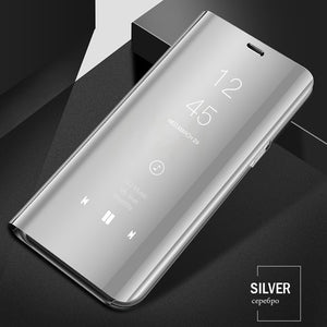 Luxury Smart Mirror Flip Phone Case For Samsung Galaxy S10E S10 S9 S8 Plus Cover  Cover eprolo