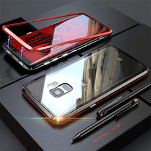 Load image into Gallery viewer, Case For Samsung Galaxy Note 9 / Note 8 Transparent Full Body Cases Solid Colored Hard Tempered Glass / Metal Rasmarv