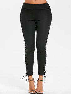 Lace Up Leggings with Grommet eprolo