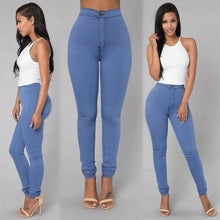 Load image into Gallery viewer, Plus Size High Waist Skinny Jeans eprolo