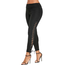 Load image into Gallery viewer, Lace Up Leggings with Grommet eprolo