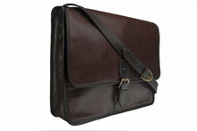 Load image into Gallery viewer, Harrison Buffalo Leather Laptop Messenger Hidesign