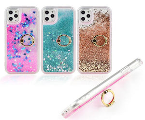 Liquid Quicksand Phone Case  Ring Kickstand Soft TPU Case eprolo