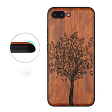 Load image into Gallery viewer, Huawei Honor 10 Case Original Boogic Real Wood funda P20 Lite Rosewood TPU Shockproof Back Cover Phone Shell Huawei P20 Pro case eprolo