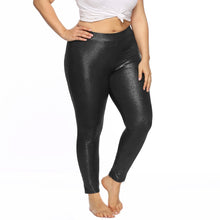 Load image into Gallery viewer, Plus Size Leggings Women Casual Glossy Skinny Sports Joggng Pants Sport Pants Workout Fitness Leggings Sweatpants Clothes eprolo