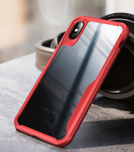 Shockproof Armor Case For iPhone XS XR 8 7 Plus Transparent Case Cover For iPhone 6 6S Plus 5 XS Max Luxury Silicone Case eprolo