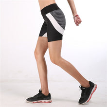 Load image into Gallery viewer, Mesh Pattern Print Leggings Fitness Leggings For Women Sporting Workout Leggins Jogging Elastic Slim Black White Pants eprolo