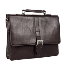 Load image into Gallery viewer, Hudson Men&#39;s Large Leather Briefcase Hidesign