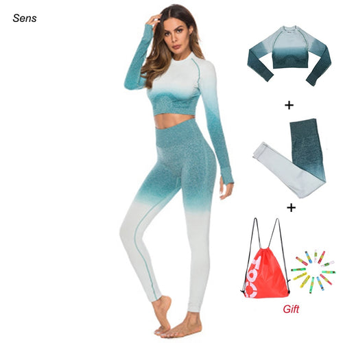 Winter Hot Sale Yoga Set Gym Set Gym Leggings Yoga Sport Leggings Sportswear For Women Sports Clothing Gym Fitness Clothing eprolo