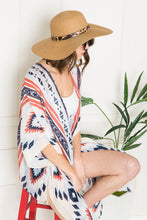 Load image into Gallery viewer, Justin Taylor Printed Belt Sunhat in Beige Trendsi