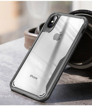 Load image into Gallery viewer, Shockproof Armor Case For iPhone XS XR 8 7 Plus Transparent Case Cover For iPhone 6 6S Plus 5 XS Max Luxury Silicone Case eprolo