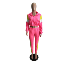 Load image into Gallery viewer, Plus Size Two Piece Set Women Tracksuit Top and Pant Sweatsuit eprolo