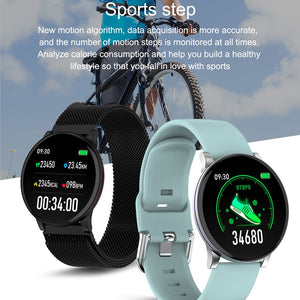 Smart Watch Men Women Full Touch Screen Heart Rate Blood Pressure Monitor Weather Forcast Music Control Sports Smart Watch eprolo