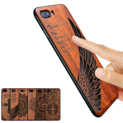 Huawei Honor 10 Case Original Boogic Real Wood funda P20 Lite Rosewood TPU Shockproof Back Cover Phone Shell Huawei P20 Pro case eprolo