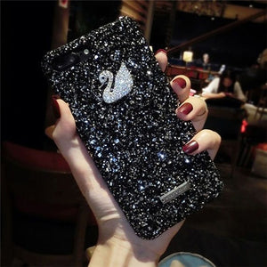 Luxury Bling Glitter Case For Iphone X XS MAX XR 8 8 Plus 7 7 Plus Case Crystal Bee For Iphone 6 6S Plus 5 5S SE Case eprolo