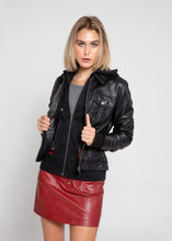 Load image into Gallery viewer, Annalise Womens Leather Jacket - Rasmarv