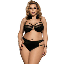 Load image into Gallery viewer, Women Plus Size Lenceria Sexy Bra Set Lovely Black Lace Lingerie Sexy Hot Erotic Sexy Underwear Lingerie eprolo