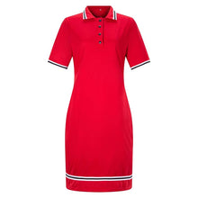 Load image into Gallery viewer, Women Polo Above Knee Mini Dress, curvy plus size eprolo