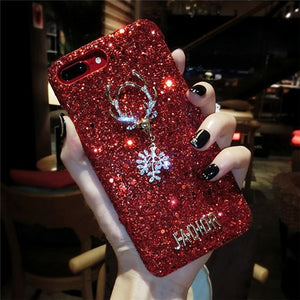 Luxury Bling Glitter Case For Iphone X XS MAX XR 8 8 Plus 7 7 Plus Case Crystal Bee For Iphone 6 6S Plus 5 5S SE Case eprolo