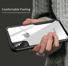 Load image into Gallery viewer, Shockproof Armor Case For iPhone XS XR 8 7 Plus Transparent Case Cover For iPhone 6 6S Plus 5 XS Max Luxury Silicone Case eprolo