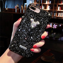 Load image into Gallery viewer, Luxury Bling Glitter Case For Iphone X XS MAX XR 8 8 Plus 7 7 Plus Case Crystal Bee For Iphone 6 6S Plus 5 5S SE Case eprolo