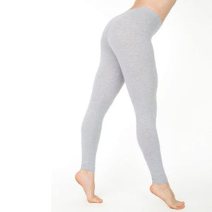 Womens Casual Ankle-length Leggings Elastic Waist Cotton Leggings Female Women Clothing Plus Size 2XL eprolo