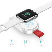Load image into Gallery viewer, Wireless Charger for Apple Watch 4 Charger Magnetic Wireless Charging USB Charger for Apple Watch 4 3 2 1 Portable eprolo