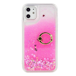 Liquid Quicksand Phone Case  Ring Kickstand Soft TPU Case eprolo