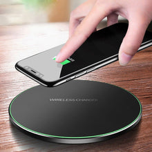 Load image into Gallery viewer, Qi Wireless Charger For iPhone 8 X XR XS Max QC3.0 10W Fast Wireless Charging eprolo