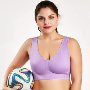Sexy plus size Bras for Women Breathable Seamless Bra bh grote maat push up Bra Big size 120D Sport brassiere eprolo